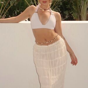 Beaded Pearl belt/chain